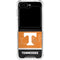 University of Tennessee Split Jersey Galaxy Z Flip6 Clear Case